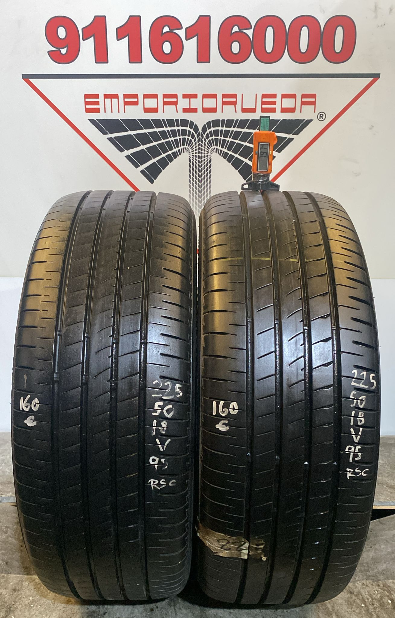 BRIDGESTONE T005 USADO RSC 225/50 R18 95 V